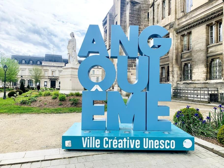 Marie Lou A La Ville - Hyper Centre - Wifi - Transports Et Commerces - Conciergeriej&N Ангулем Екстер'єр фото