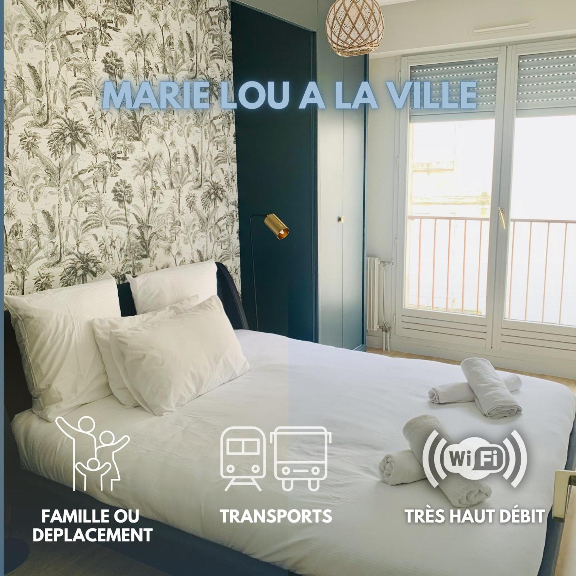 Marie Lou A La Ville - Hyper Centre - Wifi - Transports Et Commerces - Conciergeriej&N Ангулем Екстер'єр фото